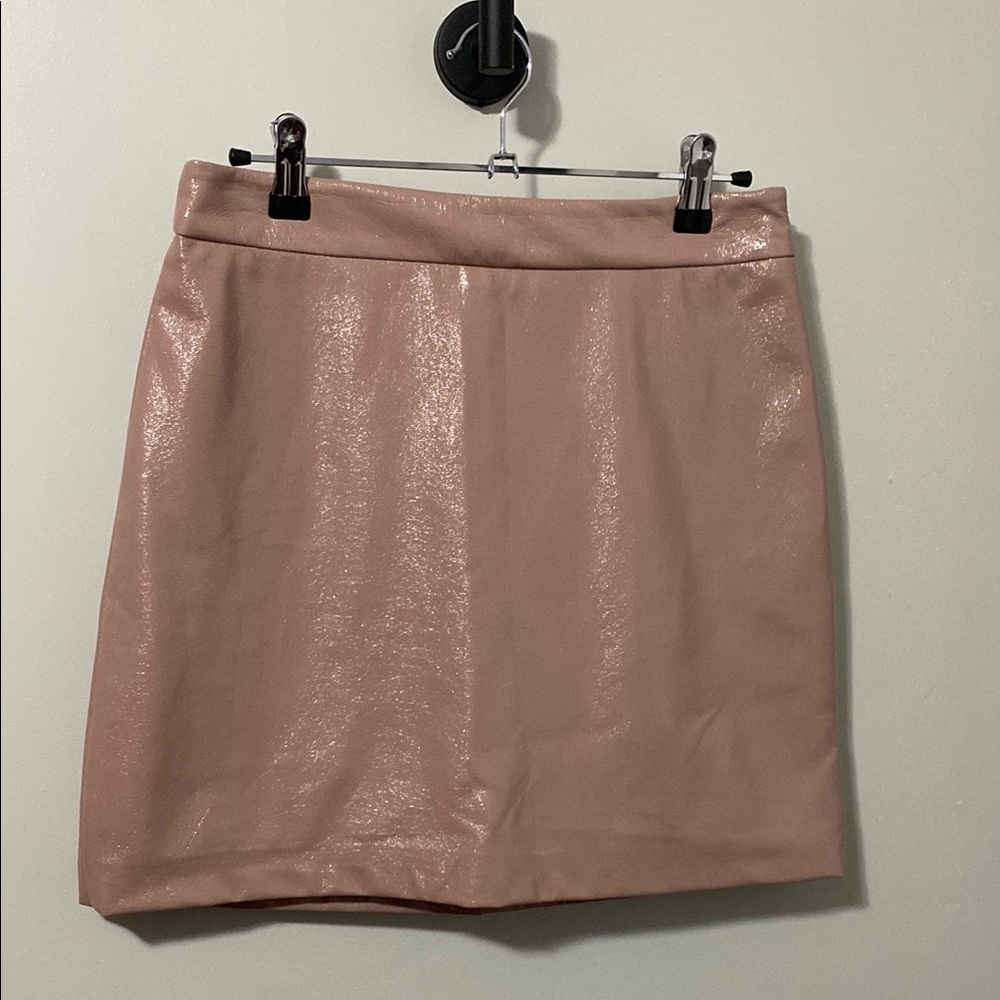 NWOT! Milly Pink and Gold Mini‎ Pencil Skirt Cocktail